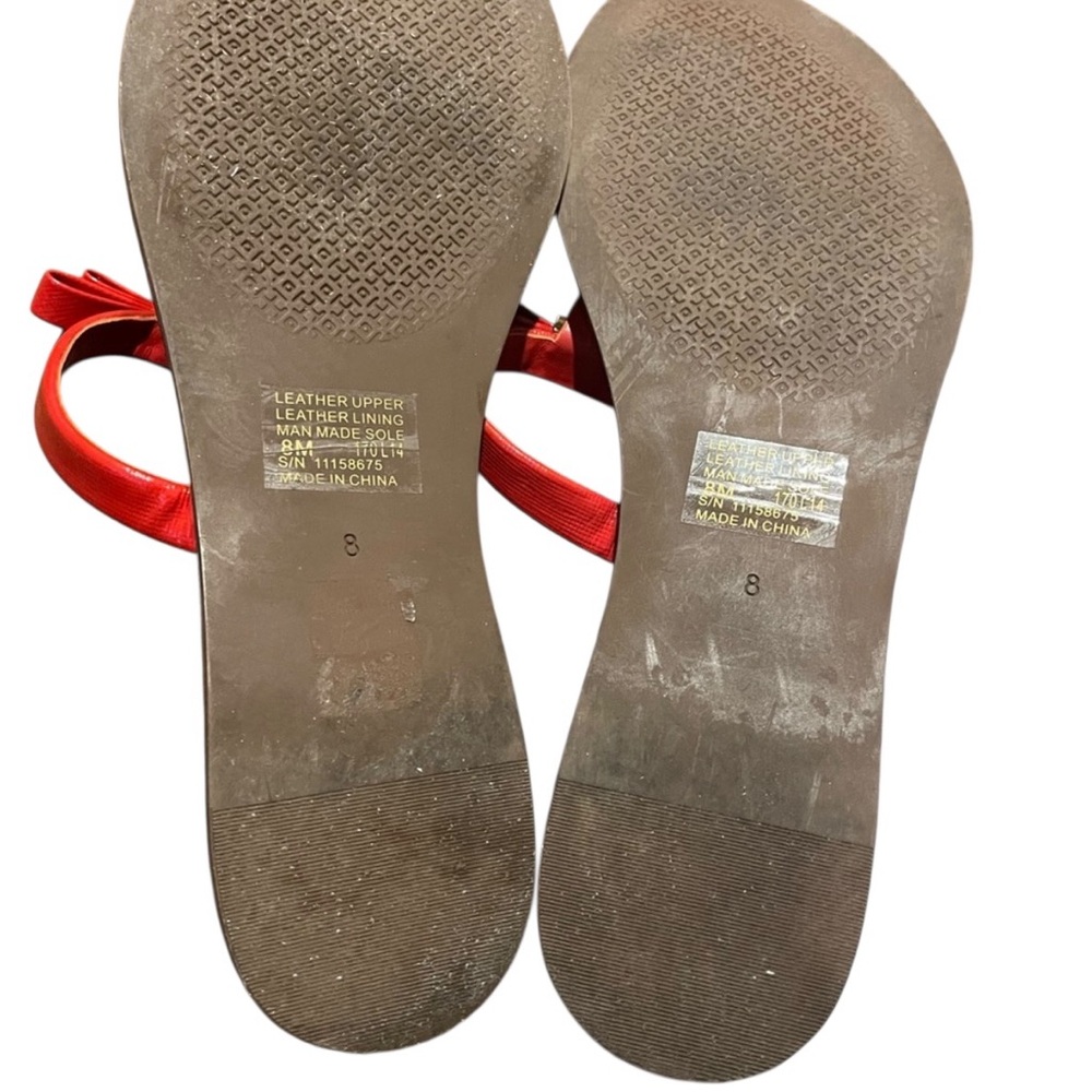 Tory Burch Red Sandals - Picture 6 of 8